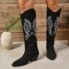 Módní dámské kozačky Zimní Velká velikost Vintage Kozačky ke kolenům Kovbojské Westernové kozačky Dámská móda Ležérní Outdoorové Pohodlné boty pro ženy