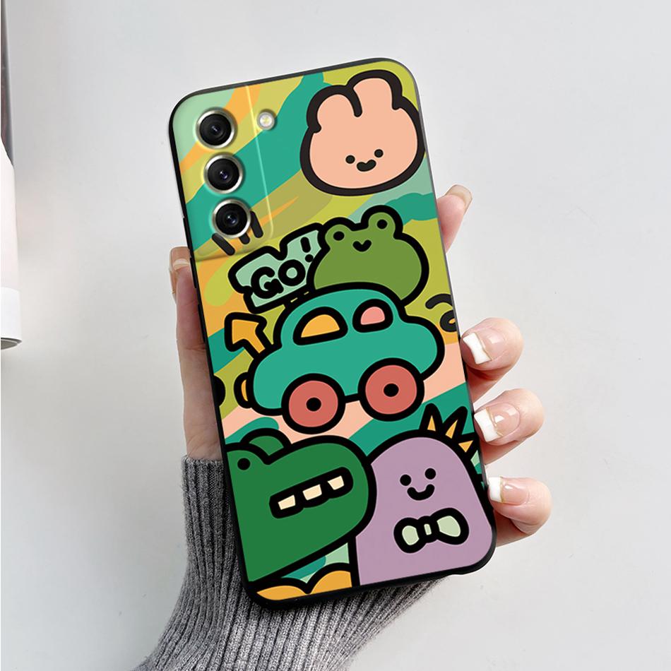 Silicone Case For Samsung Galaxy S21FE Case S21 Ultra 5G Astronaut Phone Case S21 FE Fundas For Samsung S21 Plus S21+ S 21 Cover