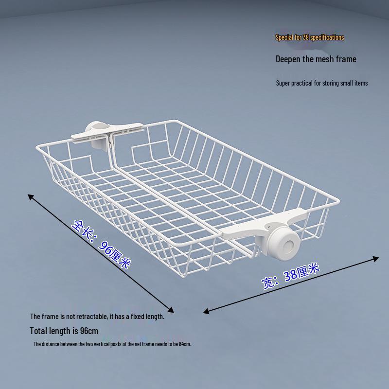 Telescopic Floor-Standing Clothes Rack Pole, 38mm Diameter, No-Drill, with Track for Home Use, Drying, Bedroom, Balcony, and Curtain Hanging