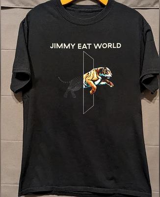 Jimmy Eat World Surviving Icons T-Shirt Schwarz Alle Größen S-5XL Geschenk Fan HH955 Unisex T-Shirt