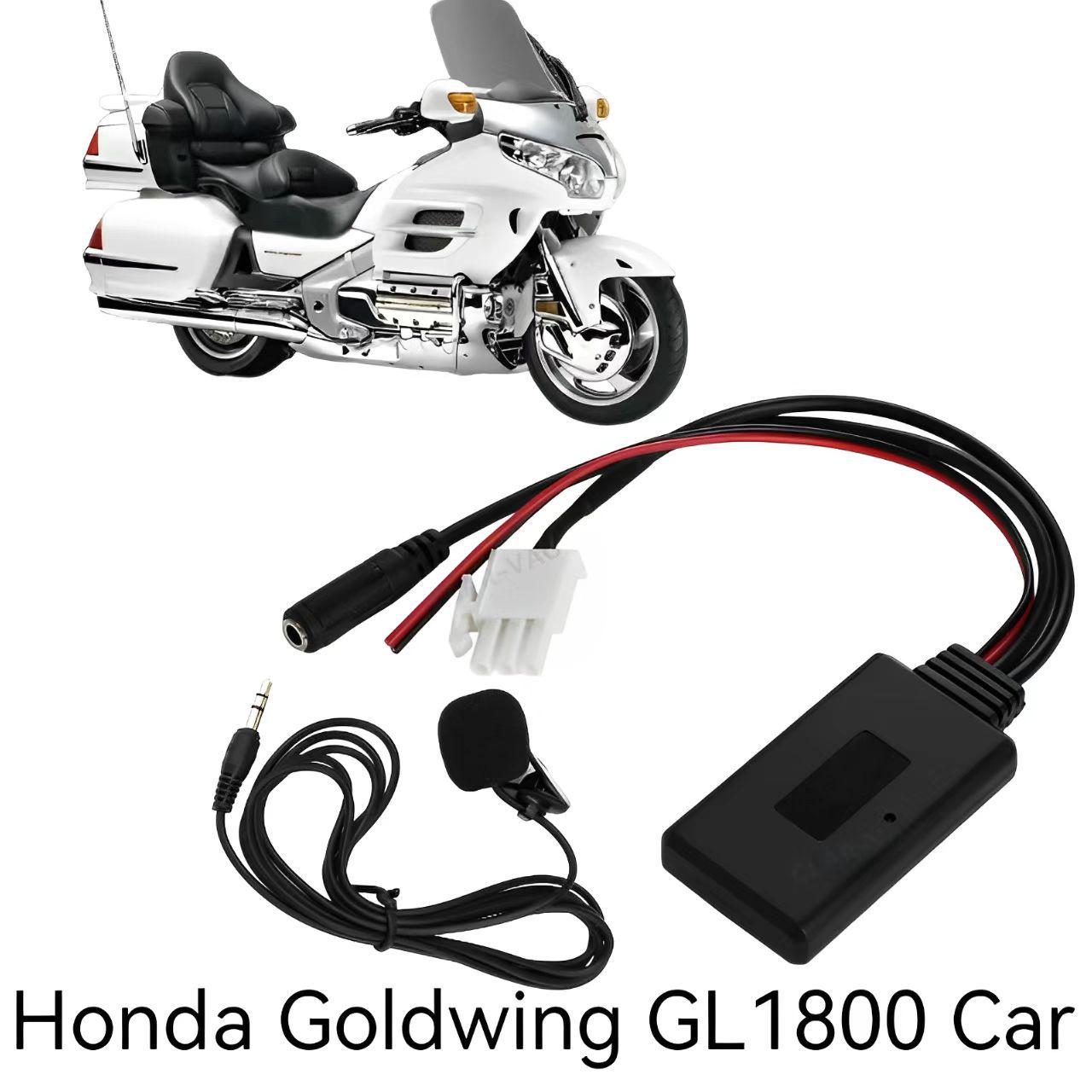 Bluetooth Music & MIC Adapter for Honda Gold Wing GL1800 3-Pin AUX IN Yes