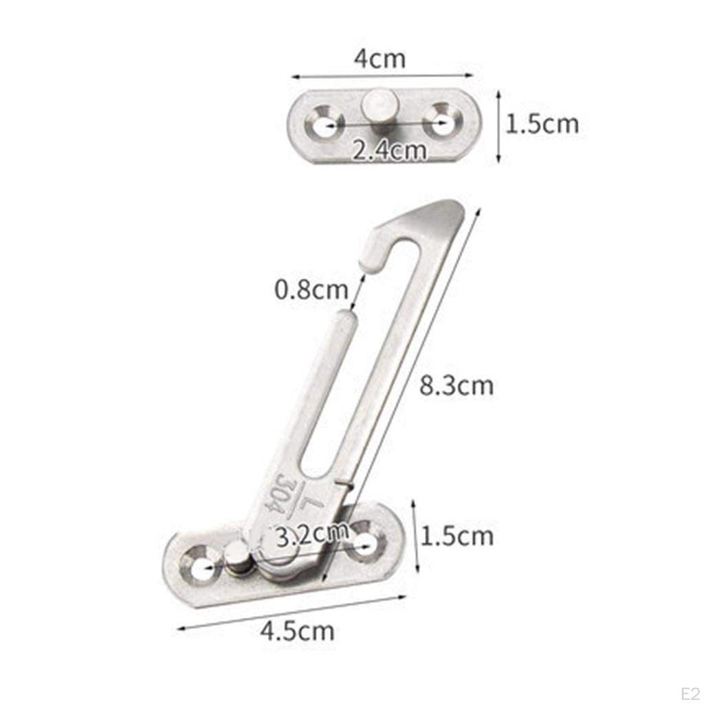 Window Limiter Lock for Child Adjustable Stopper Home Use