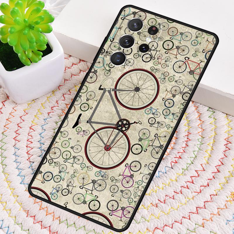 Cycling Bicycle Cycle Funny Phone Case for Samsung Galaxy Note 10 Pro S26 Ultra S23 S24 FE S25 S21 S22 PLUS Shockproof Cove