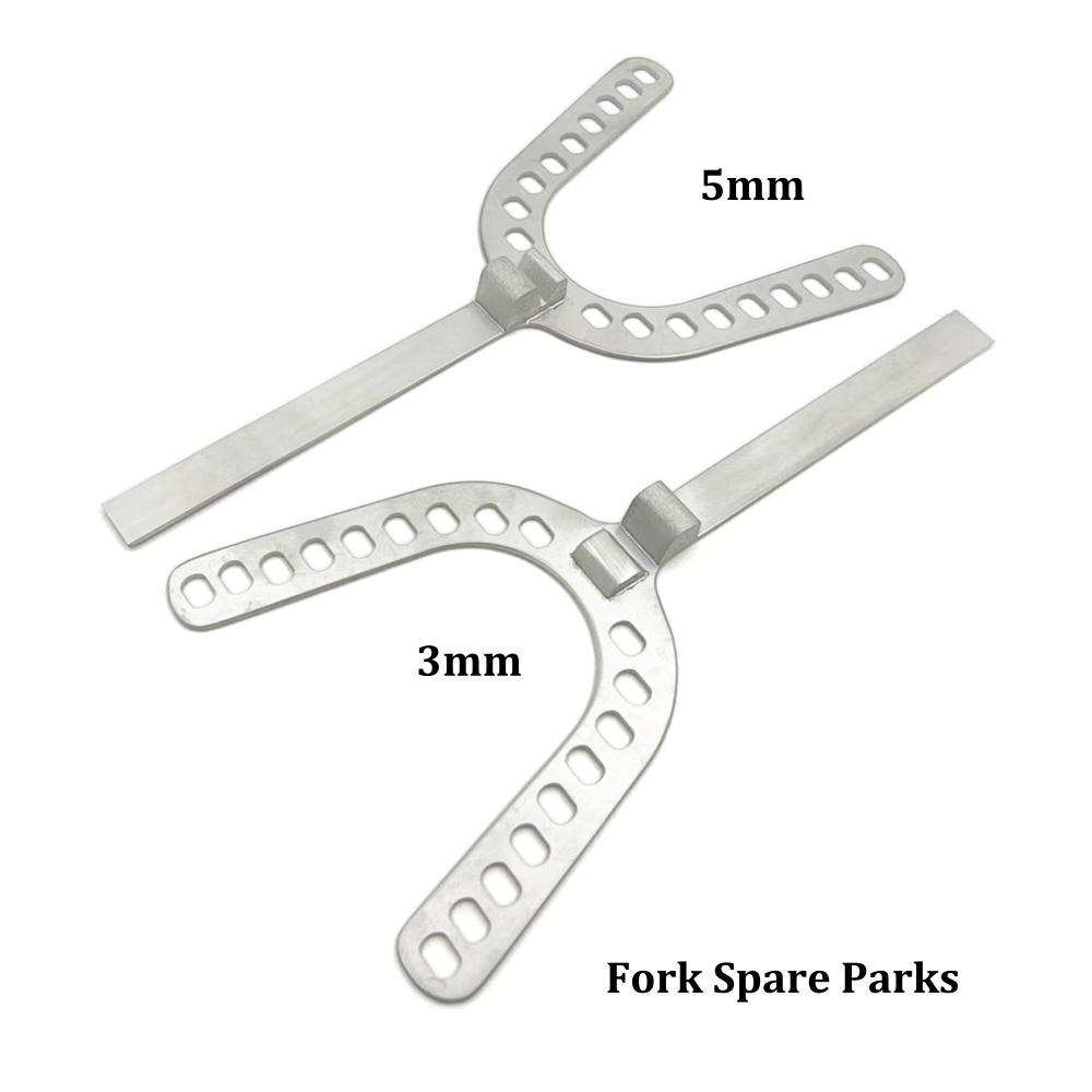Dental ProGauge for Bite Recording 3mm/5mm Oral Centric Tray Set Impression Trays Occlusal Record Articulator Denture Repair