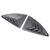 Pair of Rear Side Window Louver Air Vent Left Right Window Shutter Cover Trim Replacement for GT86