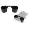 Car Front Water Cup Holder Drinks Insert Cup Holders Base Transporter Ashtray For VW T5 T5.1