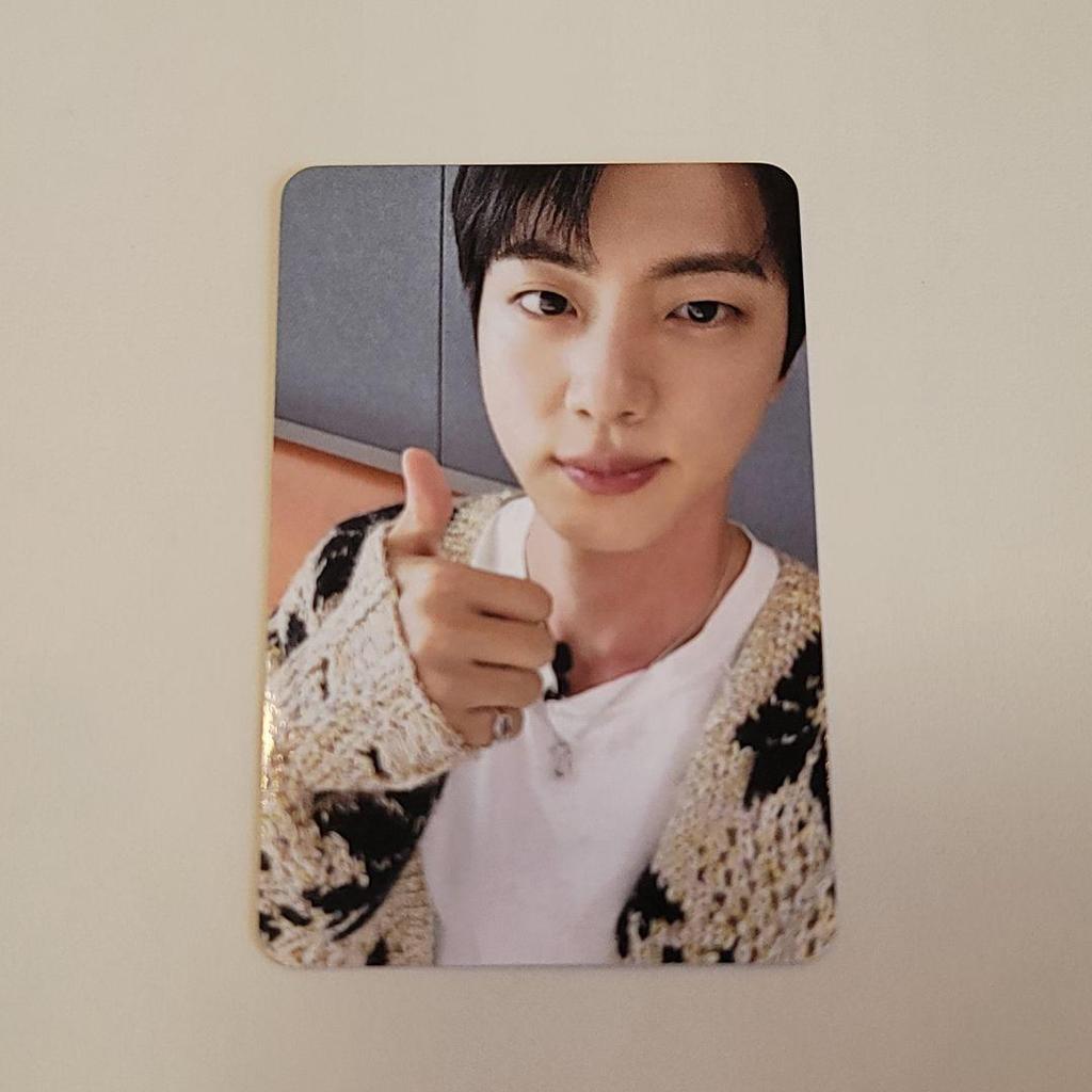 [USED] BTS Jin Happy Showcase Limited Edition Bonus: Photocard & Ticket