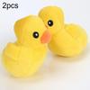 2pcs Interactive Squeaky Plush Duck Dog Toy Durable Play and Teeth Grinding All Breeds Interactive Pet Companion Dog Accessories