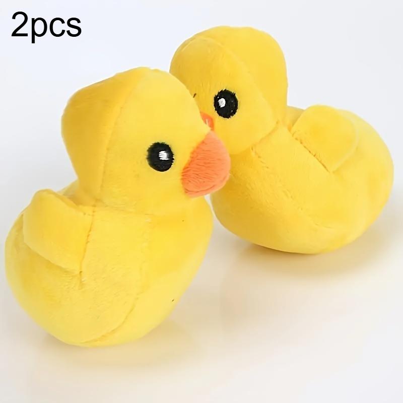 

2pcs Interactive Squeaky Plush Duck Dog Toy Durable Play and Teeth Grinding All Breeds Interactive Pet Companion Dog Accessories