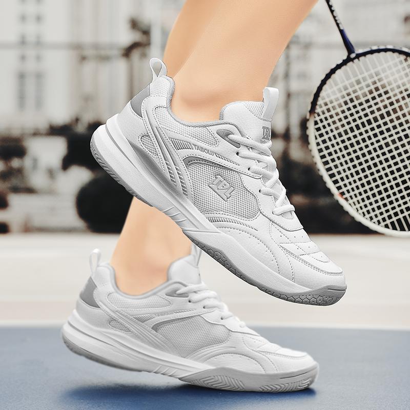 Outdoor Badminton Shoes Men Women Sneakers Breathable Tennis Sport Shoes Table Tennis Training Sneakers Carbon plate Sneakers