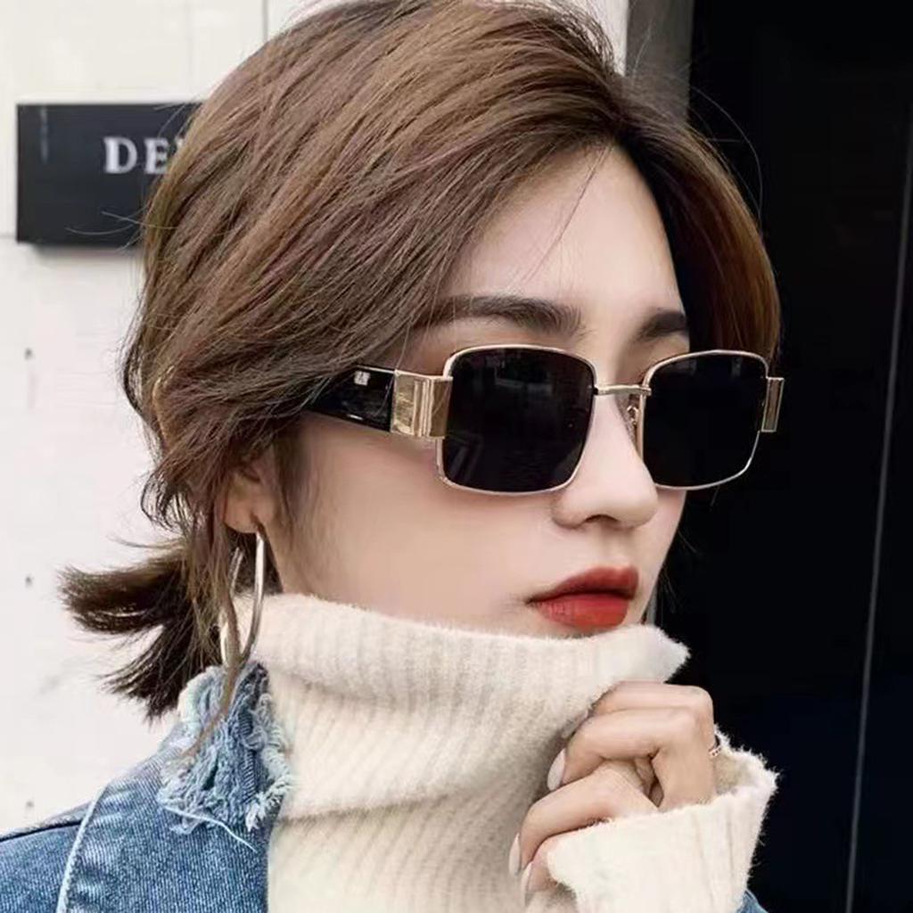 Sunglasses Women's Retro New Style Sunglasses Korean Version Trend INS Sunglasses for Women's Sunglasses Men's Sunglasses