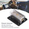 2 Way Power Distribution Block 0GA In 4GA Out Distribution Connecting Block Universal for Car Audio