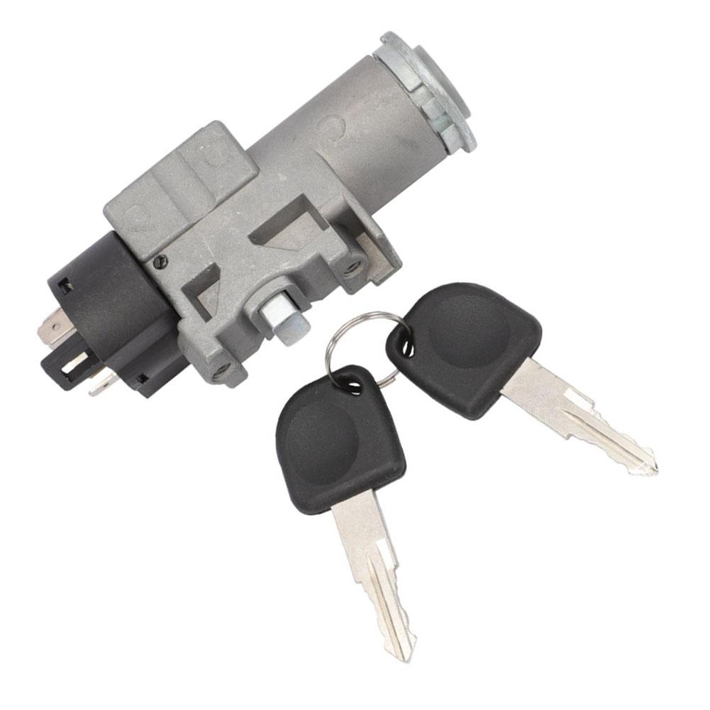 For Chevrolet Matiz Compatible Ignition Switch Lock Cylinder Assembly 93741068 531409 with 2 Keys for Replacement