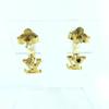 Great LOUIS VUITTON Pierce Pierce Hoops - LV Iconic Gold Metal Women M01732 Used