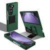KEYSION Custodia di lusso Live Stand per Samsung Galaxy Z Fold 6 5 5G PC antiurto Cover posteriore per telefono per Samsung Galaxy Z Fold 5 6 5G