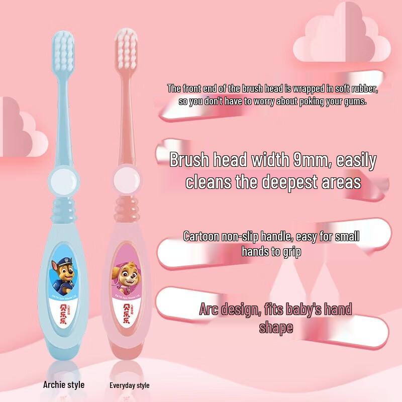 Cold Sour Ling Paw Patrol Kinderzahnbürste mit weichen Borsten