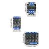 5V 12V 24V SSR Module High Level Input 2A Current Capacity LED Indicator For Electrical Control Systems