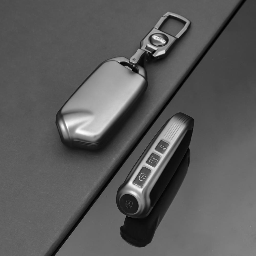 For Kia K900 Stinger 2017 2018 2019 2020+ 4 Buttons TPU Car Smart Remote Key Case Cover Shell Fob Holder Keychain Protector