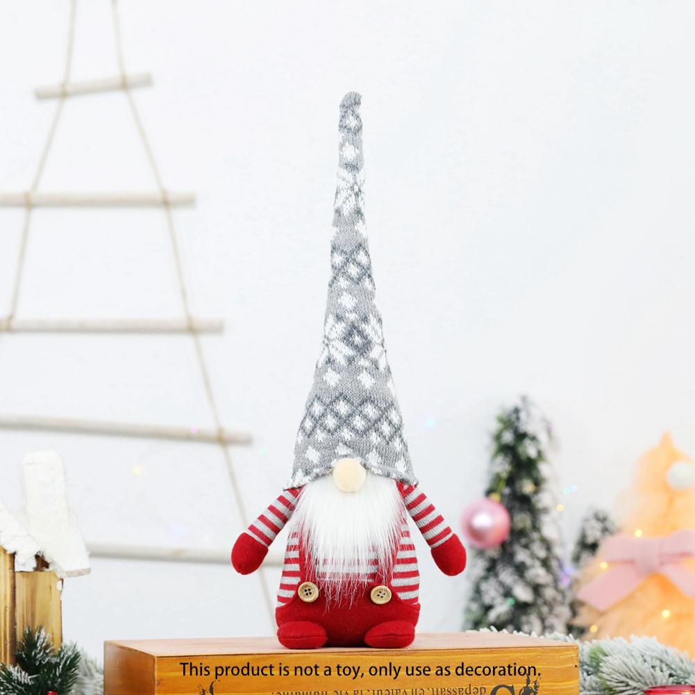 

Рождественские украшения в виде куклы без лица, 1 шт. Плюшевые украшения в виде гнома, Рождественское украшение для рождественских подарков, Декор на Новый год