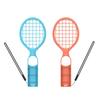 Lightweight Ergonomic Design Tennis Rackets Set Strong  Plastic Tennis Rackets Simple to Operate Pair for NS2 Switch2