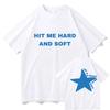 Billie Hit Me Hard and Soft 2025 World Tour Tshirt Funny MenWomen Clothing Harajuku Hip Hop Tshirt Unisex Vintage Cotton Tops