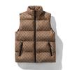 Gilet imbottito in cotone da uomo, autunno e inverno, nuova tendenza, giacca senza maniche per ragazzi
