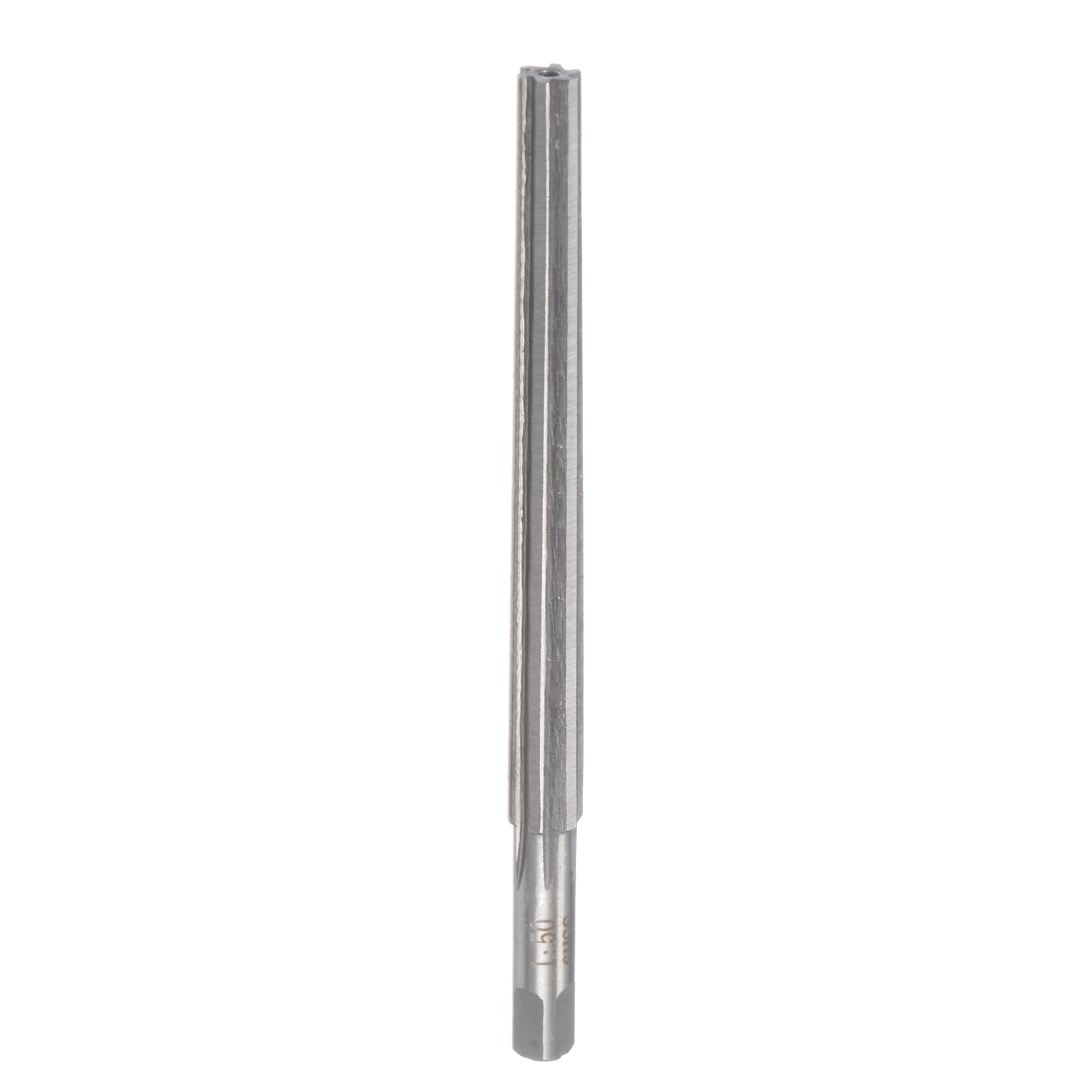 

uxcell Tapered Hand Reamer 6mm Small Large Straight Flute Drill High Speed Steel Slope Pin CN C Metalworking Tool 150, Diameter, 7.4mm Diameter, Bit,