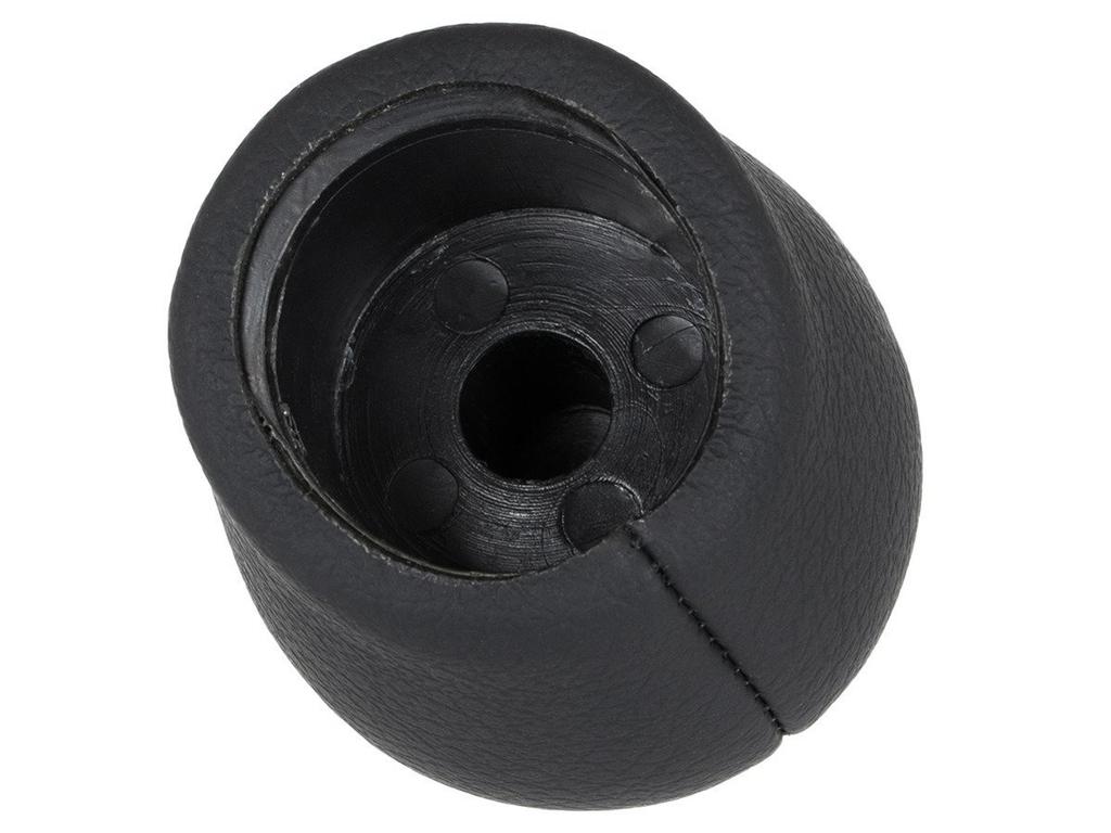 Opel Vectra C 02-08 Gear Shift Knob, 5-Speed, Eco Leather & Chrome, Reverse at Bottom