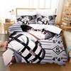 Music MILGRAM Beding Set Japan Famous Anime Soft Duvet Cover Sets Warm Comforter Bed Linen Twin Quen King Single Sized Dimensions Dropshiping Gift