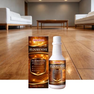 Jakehoe Floor Care Polish For Wood Tile Laminate Multi Surface Restorer Shine Protector Household Use 150ml