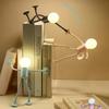 Funny Sportsman Changeable Shape Night Light Button Battery Desk Lamp For Bedroom Bathroom Hallway Kitchen Christmas Decorations
