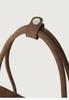 Mellotory Twin Baguette Suede Bag (Brown)
