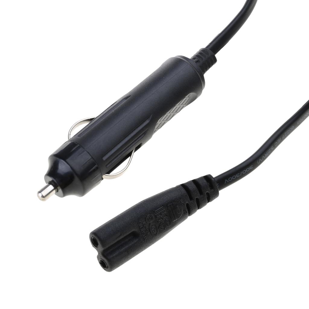 Household Lunch Box Chargers Car Frige Power Cables Plastic Material 1.6 Meters 12V 24V Electric Lunch Boxes Power Cable