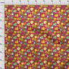 oneOone Cotton Flex Fuschia Pink Fabric Breakfast Sewing Craft Projects Fabric Prints By Yard 40 Inch