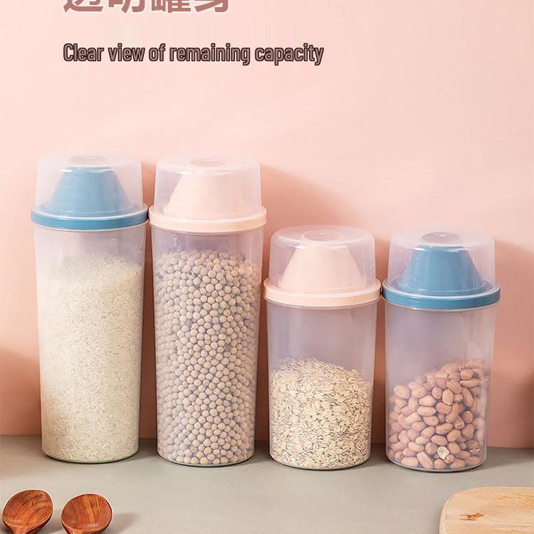 Grain & Bean Food Grade Storage Can for Oatmeal, Sugar, Flour, & Starch