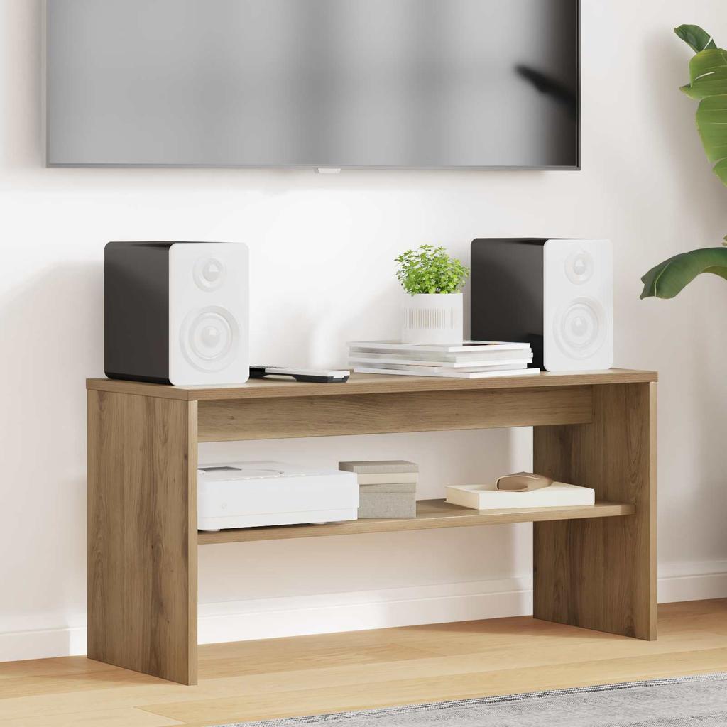 TV Stand Artisan Oak 80 x 30 x 40 cm Particleboard