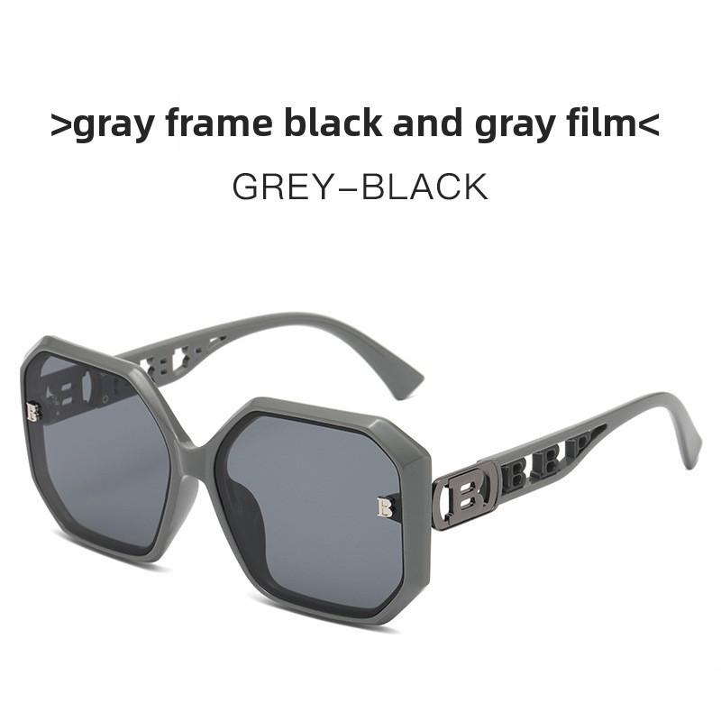 B Home Square Frame Sunglasses With Pink Pc Lenses For Casual Street Style And Travel