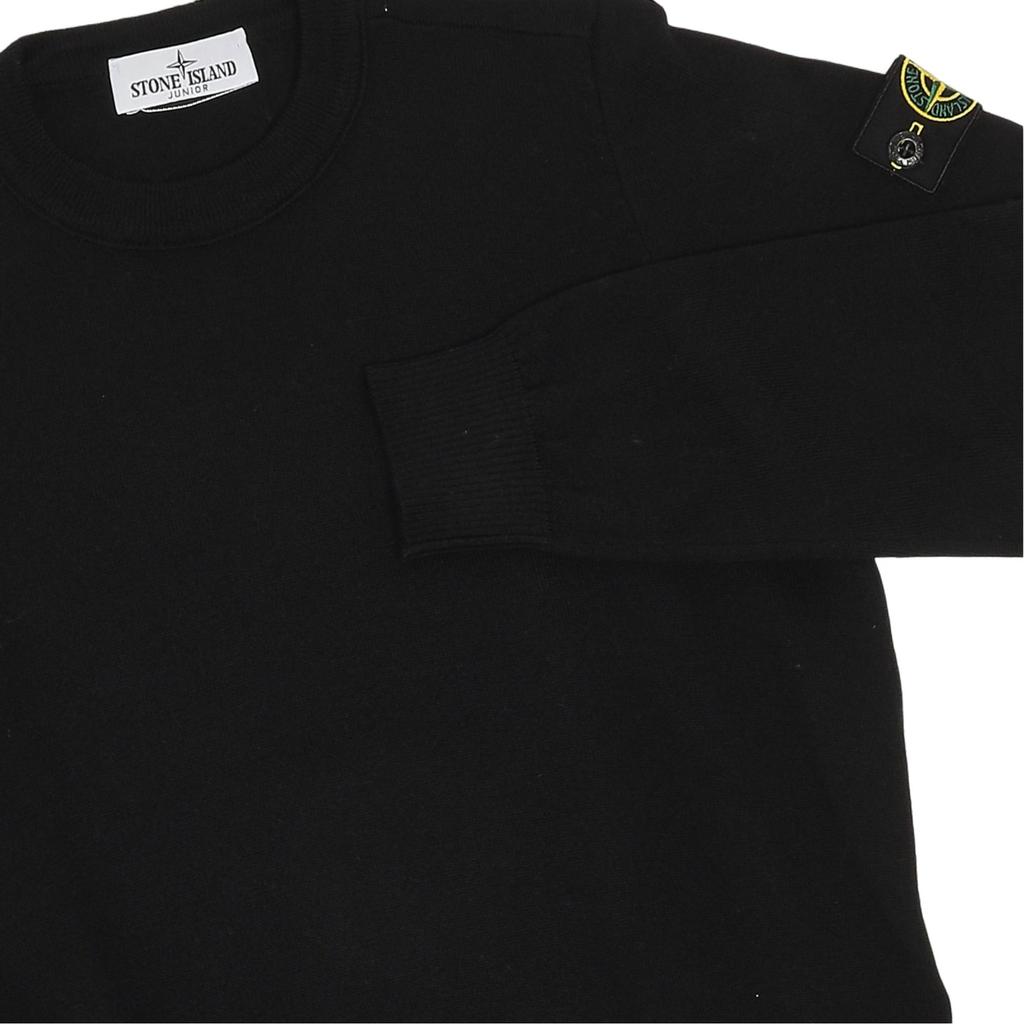 Stone Island Sweater Logo Crew Neck Pullover Knitted Long Sleeve Unisex sweaters K2S165100009S0C04-V0029