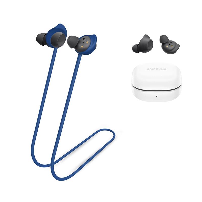 Pasek zapobiegający zgubieniu do słuchawek Samsung Galaxy Buds Fe Pasek do słuchawek Uchwyt na słuchawki Lina Kabel Zestaw słuchawkowy Silikonowy Sznurek na szyję Smycz