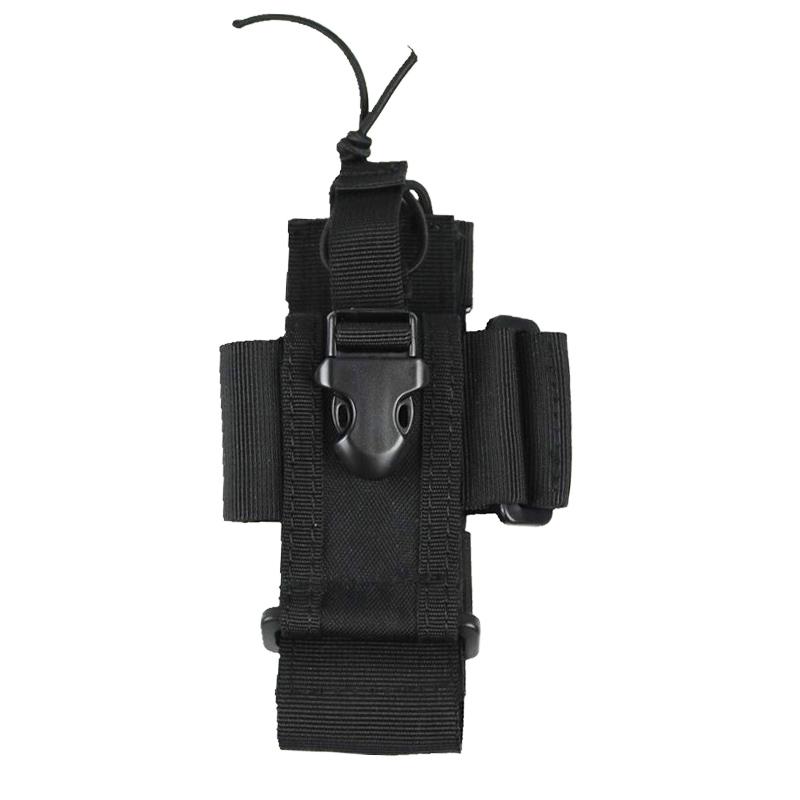 6 Style Tactical Molle Radio Holder Portable Walkie Talkie Pouch Case Radios Holster Bag Camping Hunting Accessories