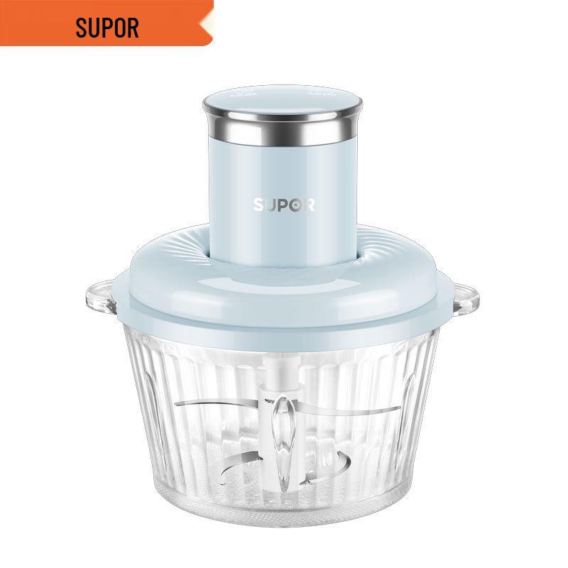 Supor Dual Speed Meat Grinder & Baby Food Processor - 1.75L, Anti-Clog, Pulse Control.