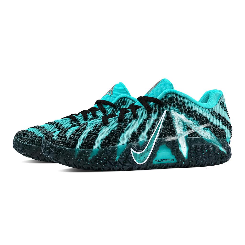 Nike Ja Morant 3 Neon Wanderer Rebound Grip Low Top Basketball Shoes Men's White Green HF2794-300(Team529-)
