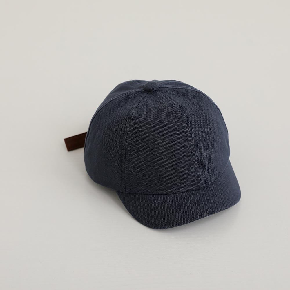 Short Brim Baby Baseball Cap New Solid 6-18M Children Sunhat Boy Girl Cotton Snapback Caps Casual Hat Kid Hip Hop Fishing Hat