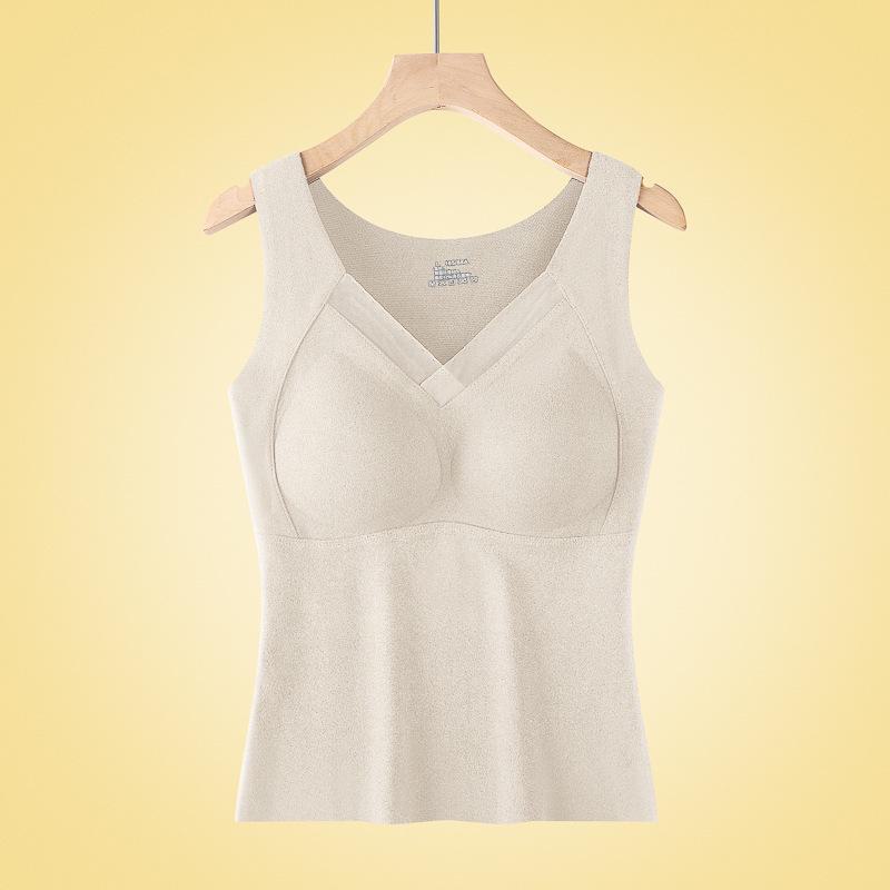 

Женский двухсторонний терможилет из графена с нагрудными накладками - немецкий бархат, осенне-зимняя одежда XXL