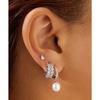 Natural Freshwater Pearl Drop 925 Silver Earrings E058-03H