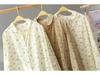Women's Floral Print Cotton Long Sleeve Shirt - 2026 Spring Collection