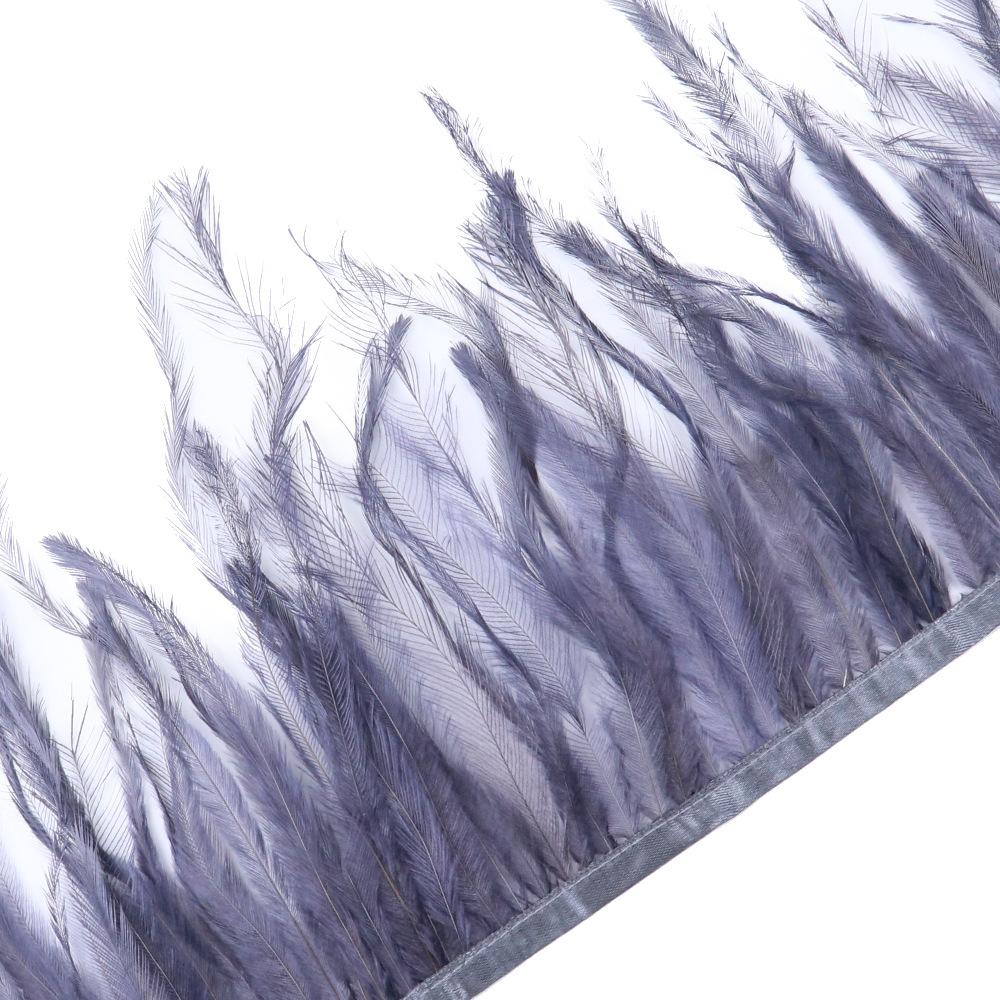 15-20Cm Beneficial Bird Hair Cloth Edge Clothing Accessories Pendant Material Emu Hair Cloth Belt Handicraft Diy
