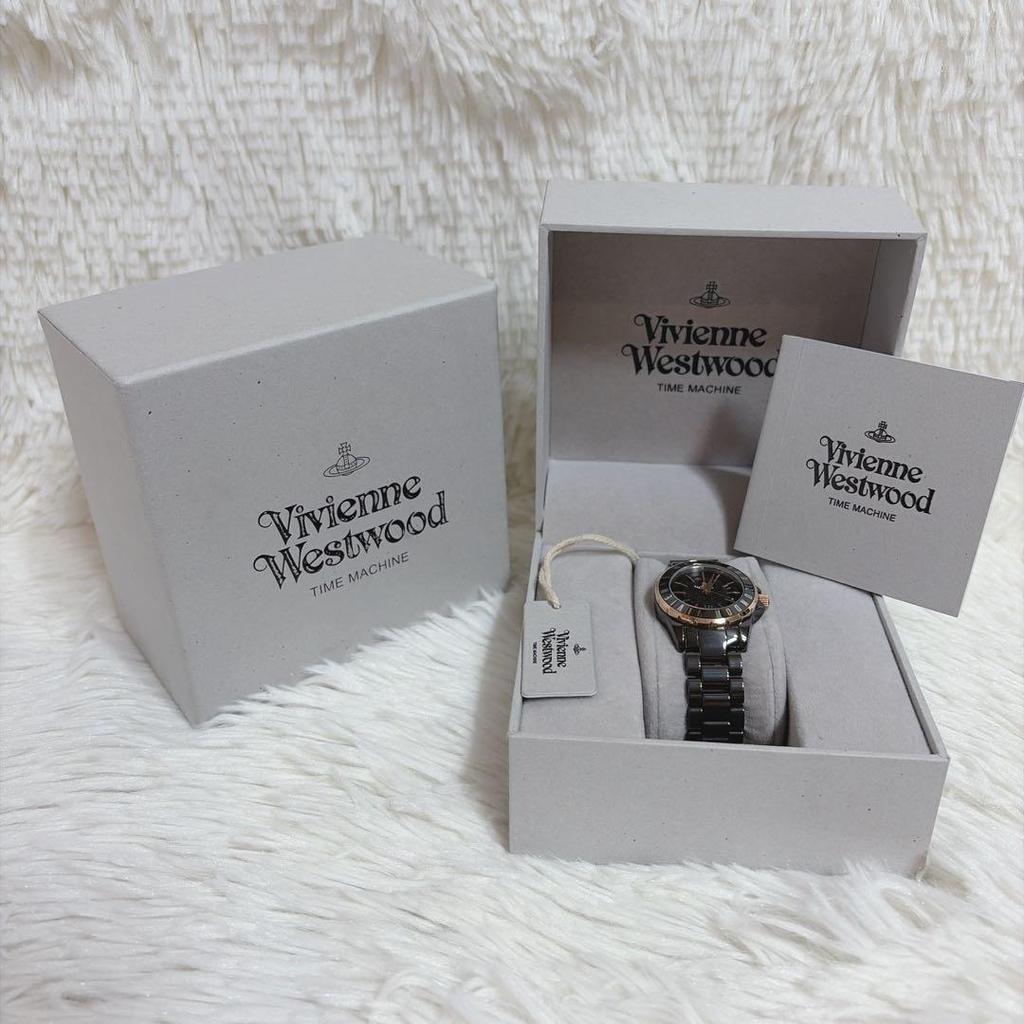 Used Vivienne Westwood Watch Quartz Gold Orb