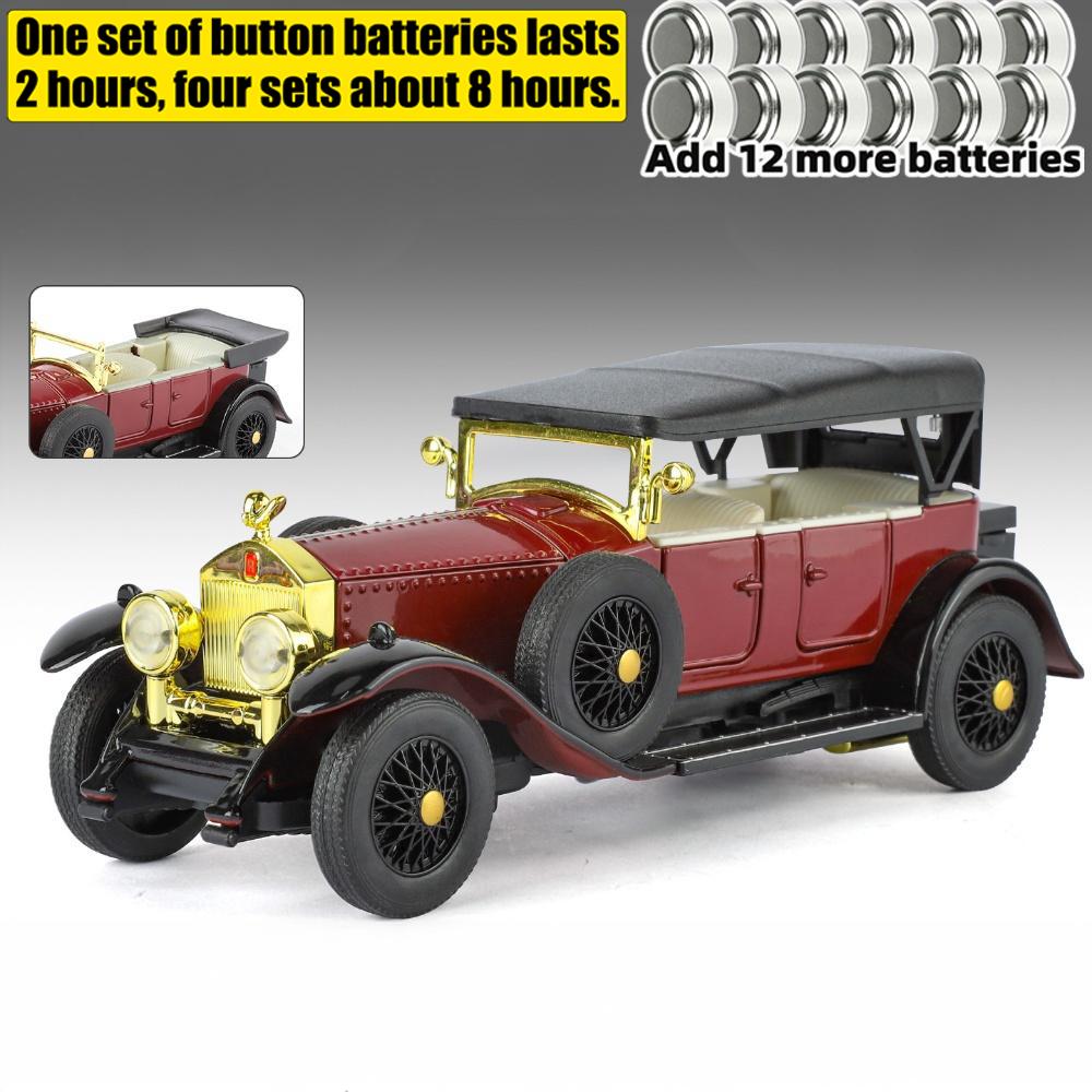 1:32 Rolls Royce Phantom I Classic Luxury Car Alloy Metal Diecast Model Car High Simulation Decoration Children Toy Cars Present