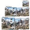 Eroi dell'Anime di Might and Magic 3 Mappa HD Mouse Pad Accessori per Laptop 400x900mm Tappetino per Tastiera da Gioco Protezione Scrivania Deskmat Tappetini